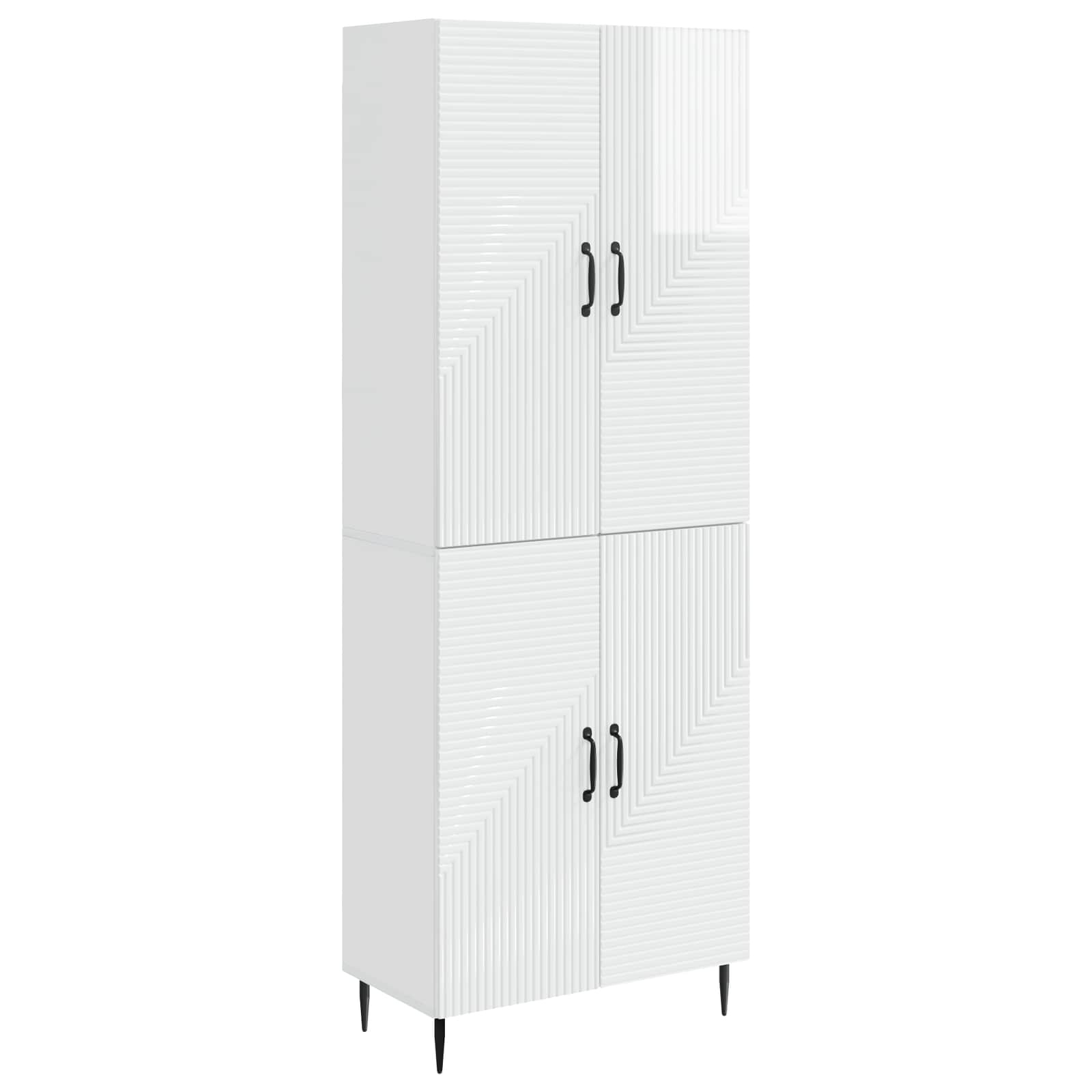 Schrankset 2 pcs 66 x 34,5 x 89,5 cm Holzwerkstoff