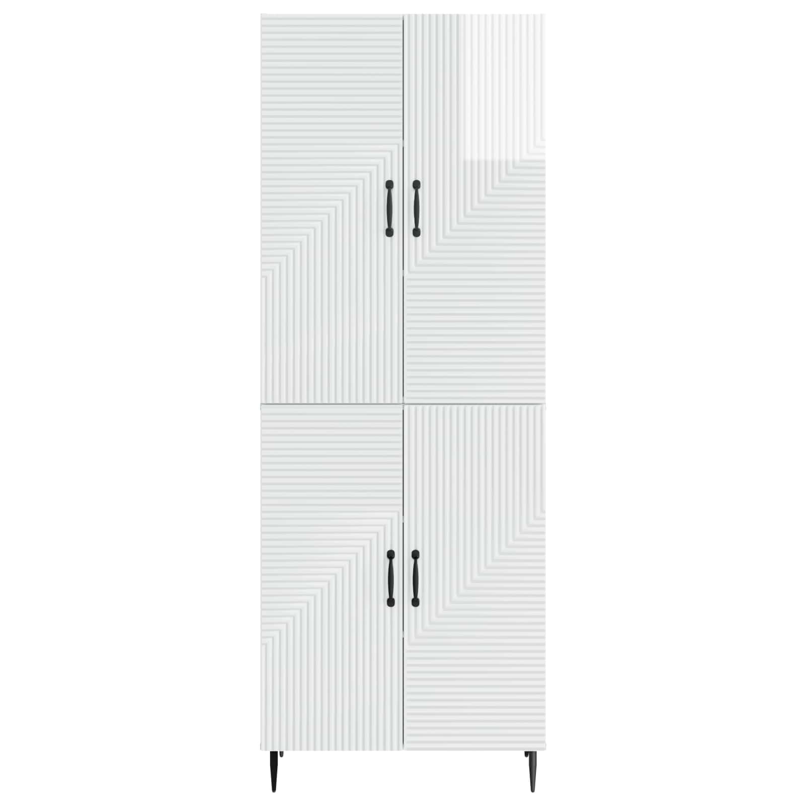 Schrankset 2 pcs 66 x 34,5 x 89,5 cm Holzwerkstoff