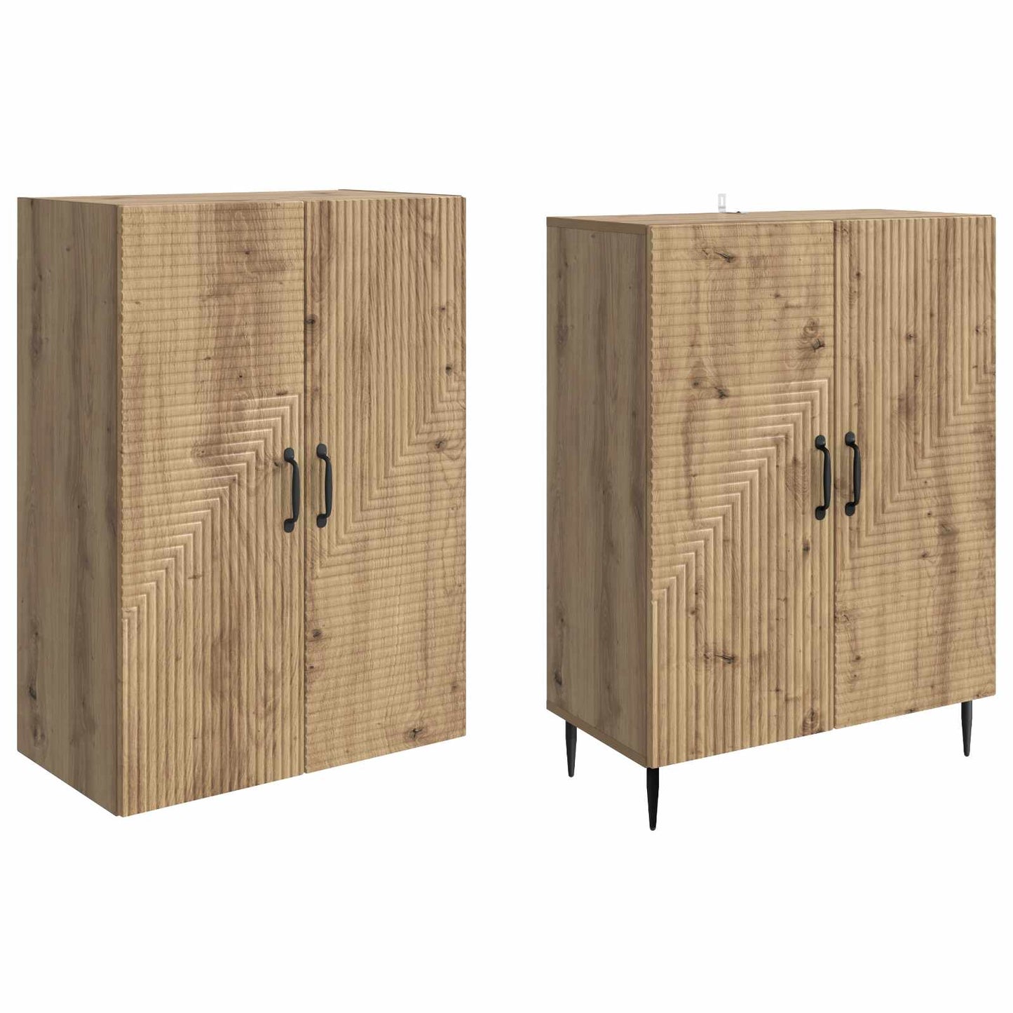 Schrankset 2 Stk. Holzwerkstoff