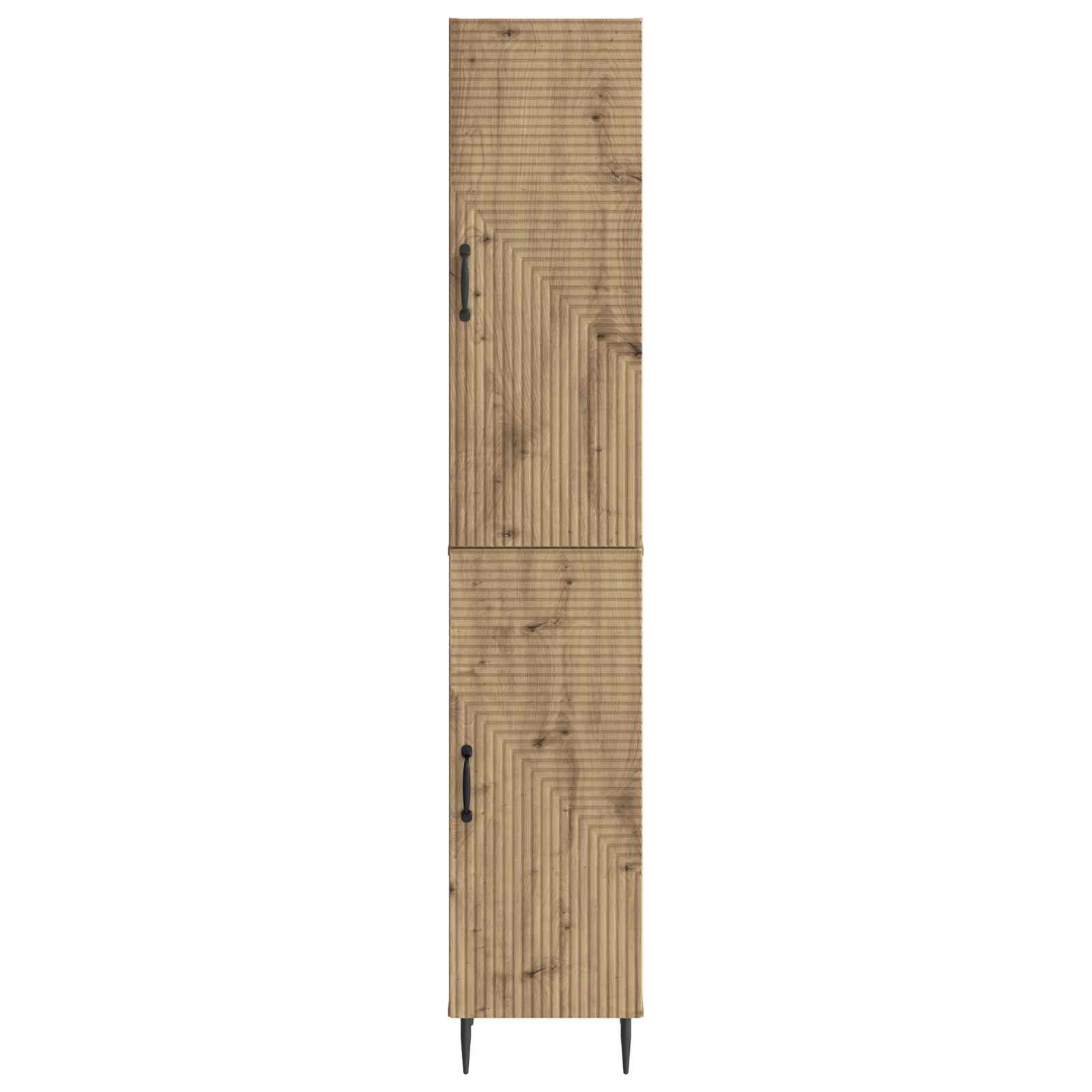 Schrankset 2 Stk. Artisan-Eiche Holzwerkstoff