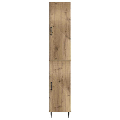 Schrankset 2 stk. Artisan-Eiche Holzwerkstoff