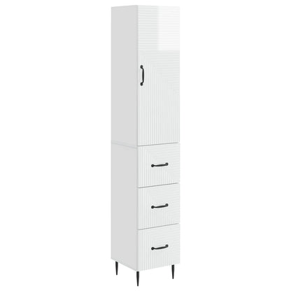 Schrankset 2 stk. 33 x 34,5 x 90 cm Holzwerkstoff