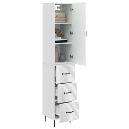 Schrankset 2 stk. 33 x 34,5 x 90 cm Holzwerkstoff