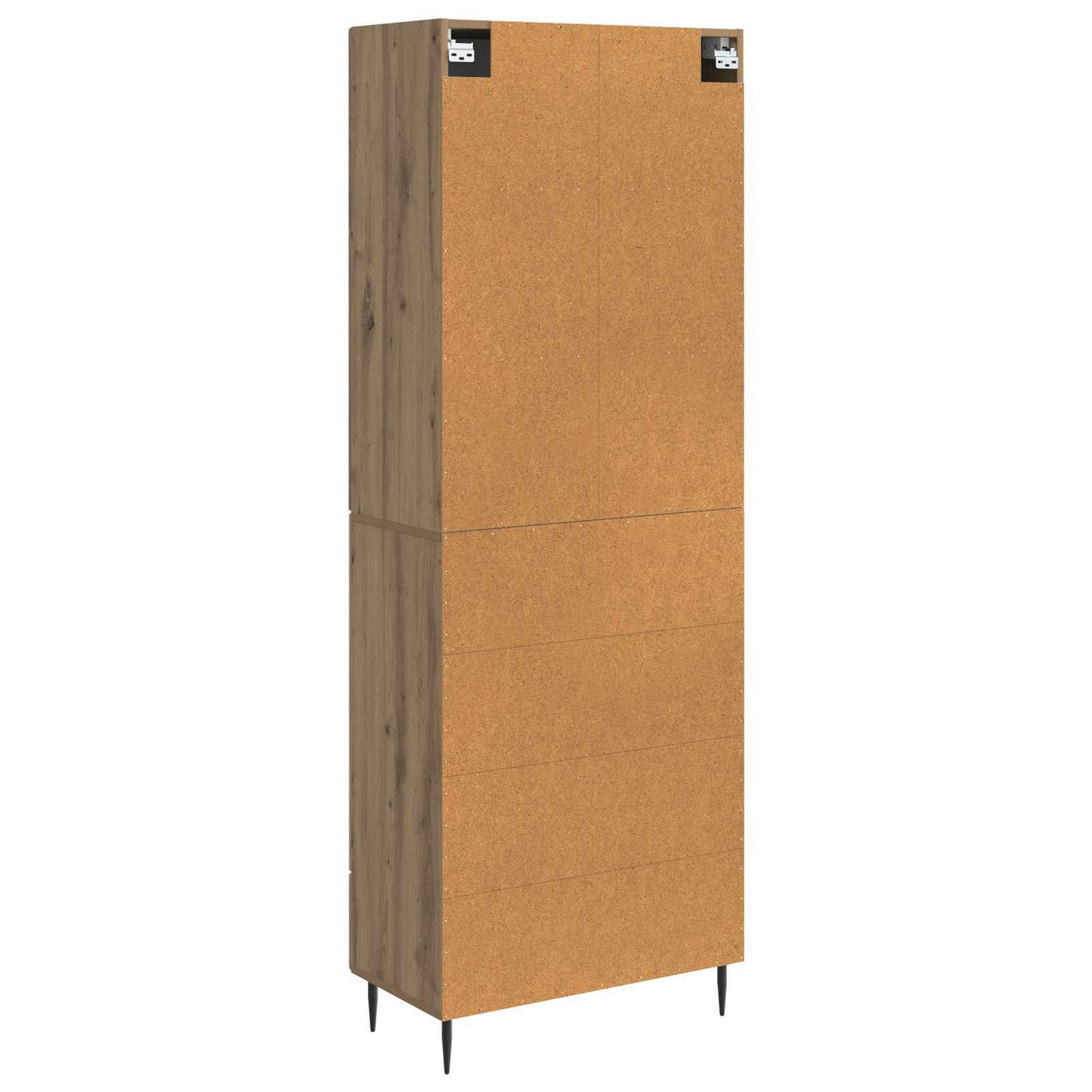 Schrankset 2 stk. Artisan-Eiche Holzwerkstoff