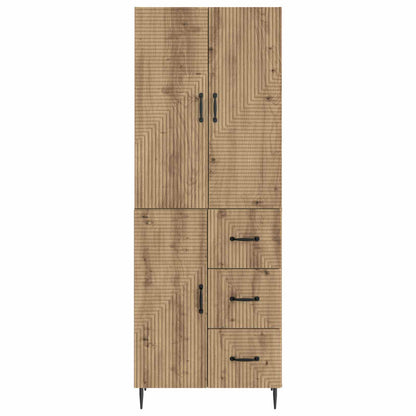 Schrankset 2 stk. Artisan-Eiche Holzwerkstoff