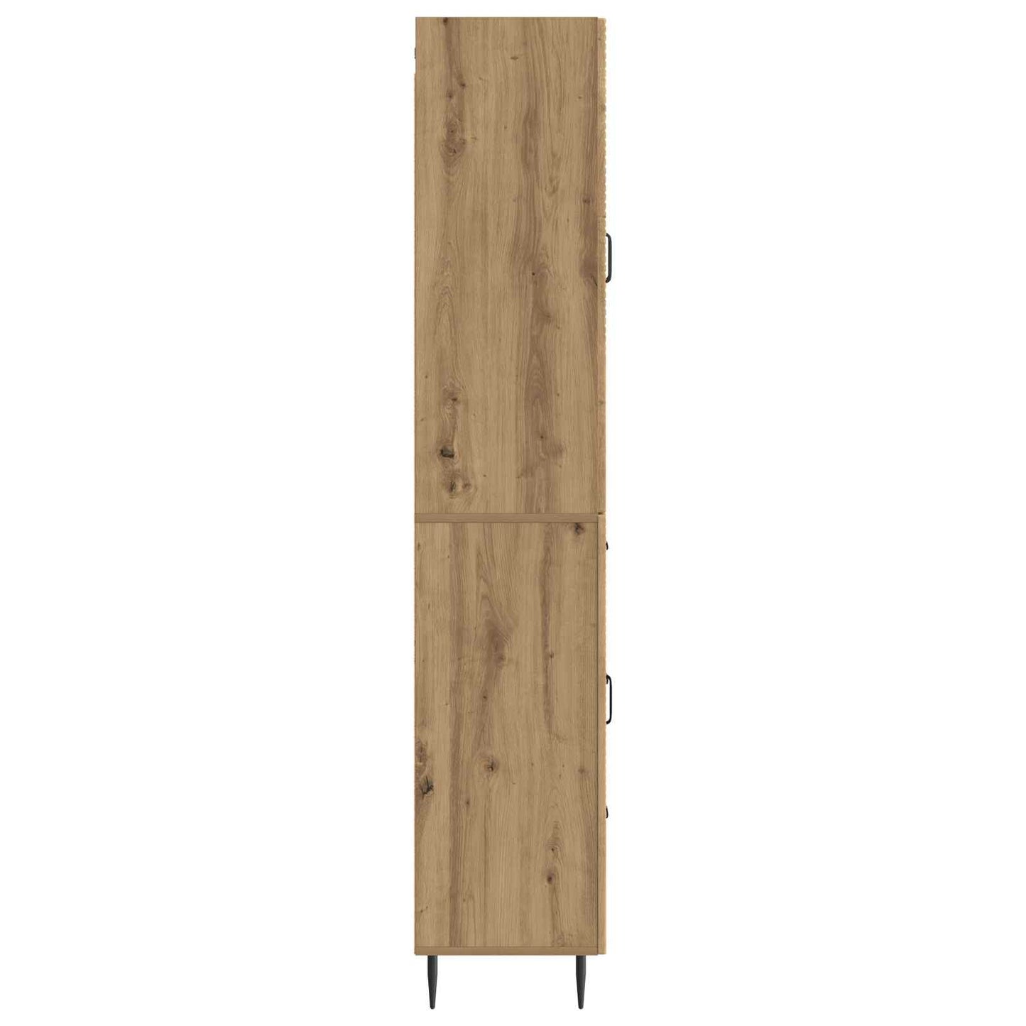 Schrankset 2 stk. Artisan-Eiche Holzwerkstoff