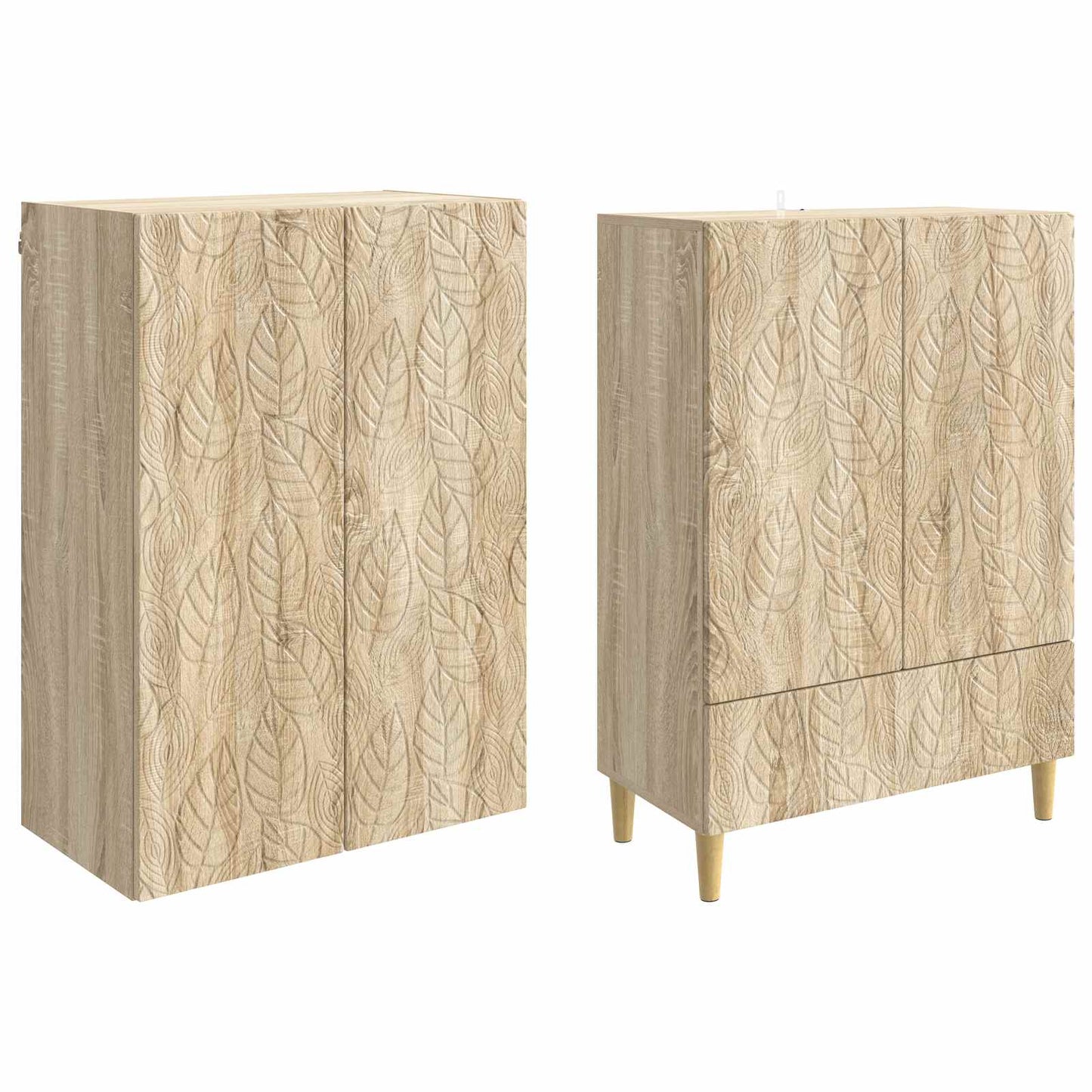 Schrankset 2 pcs Sonoma-Eiche Holzwerkstoff
