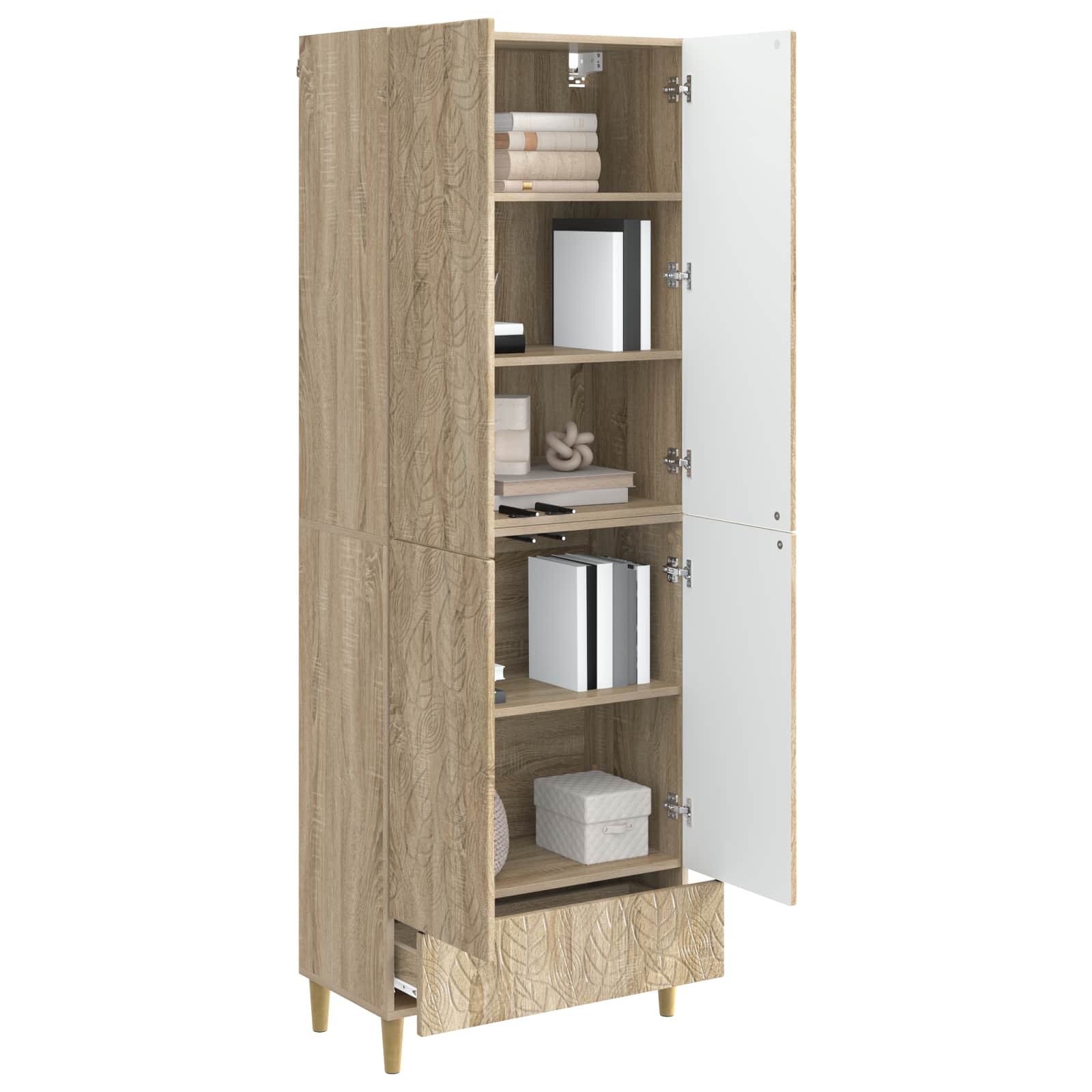 Schrankset 2 pcs Sonoma-Eiche Holzwerkstoff
