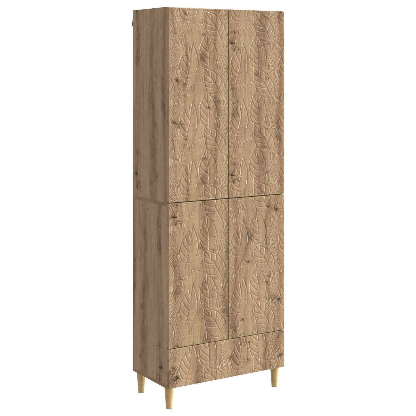 Schrankset 2 Stk. Artisan-Eiche Holzwerkstoff