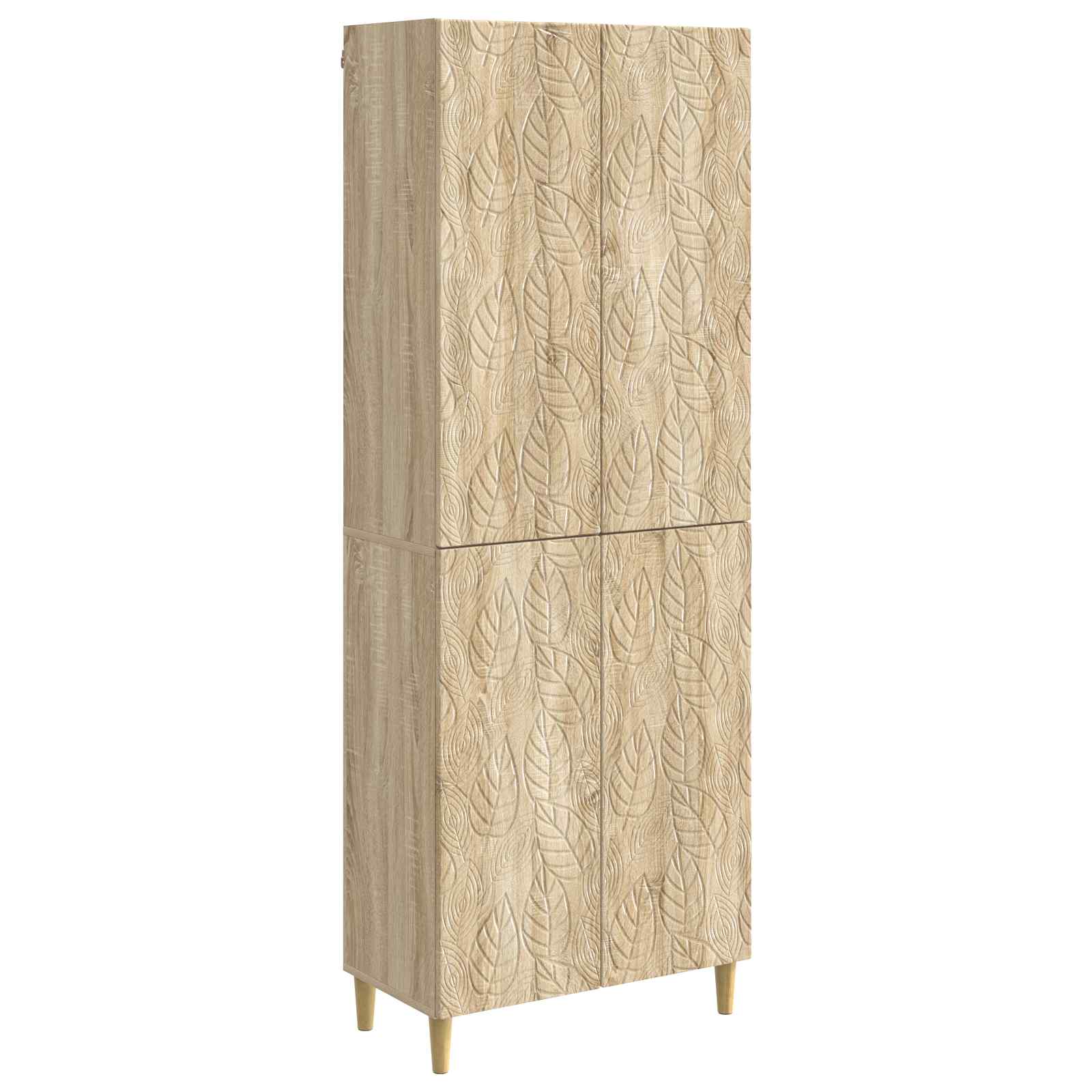 Schrankset 2 pcs Sonoma-Eiche Holzwerkstoff