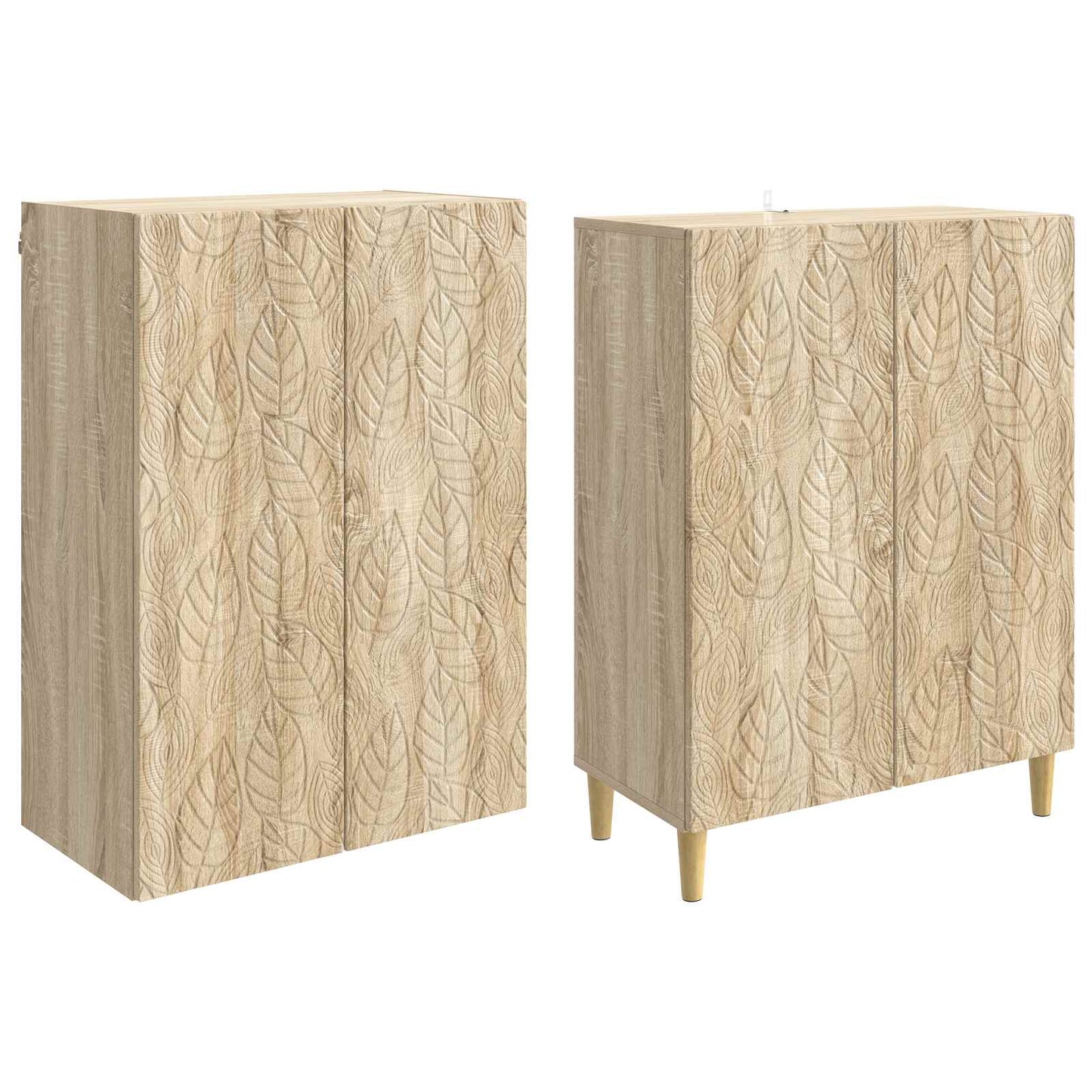 Schrankset 2 pcs Sonoma-Eiche Holzwerkstoff