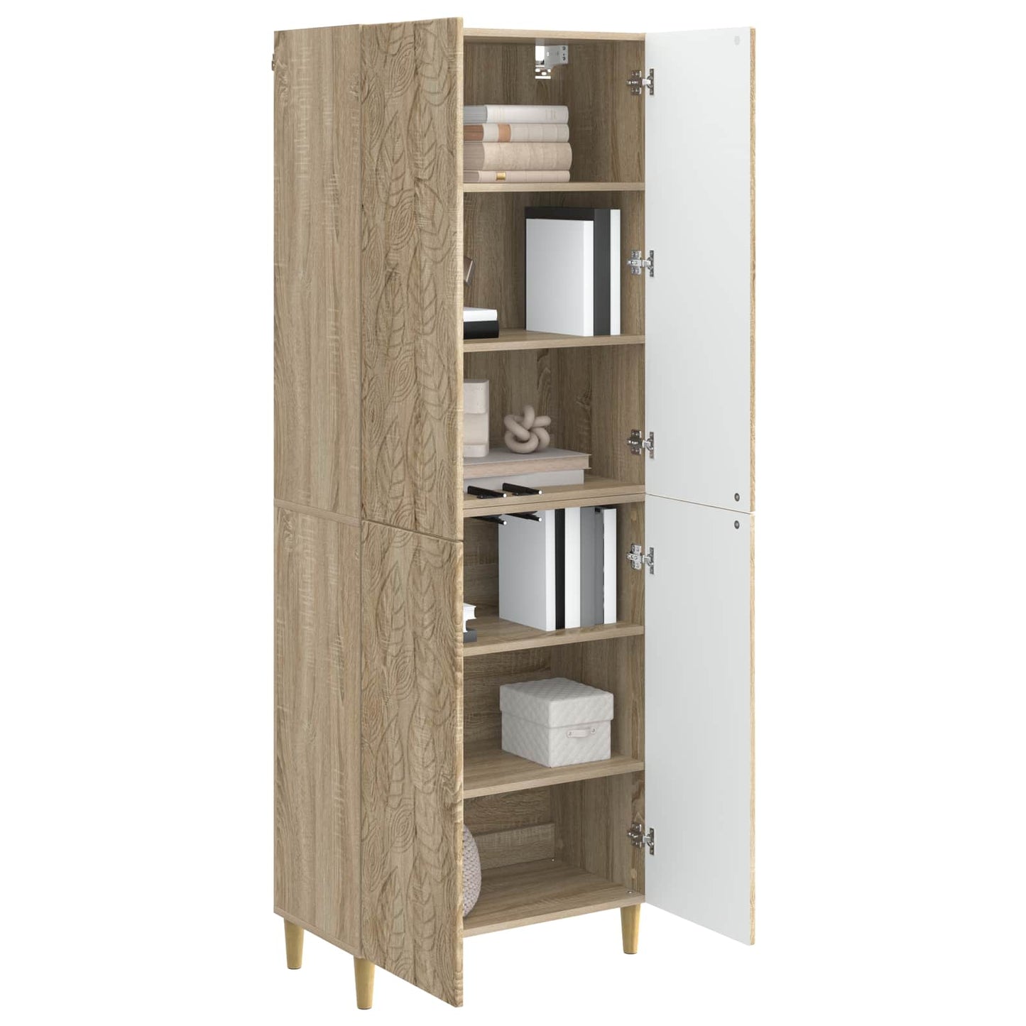 Schrankset 2 pcs Sonoma-Eiche Holzwerkstoff