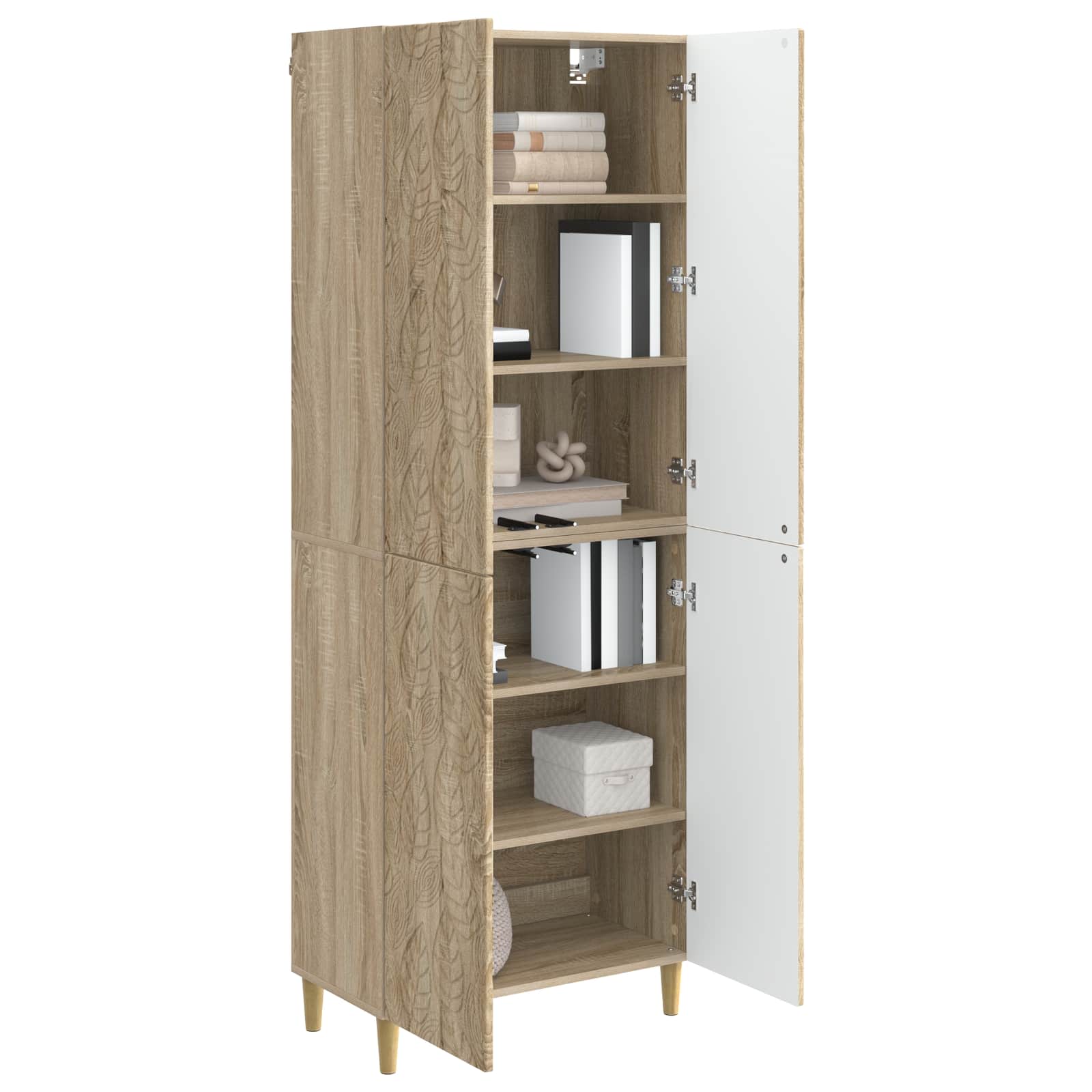 Schrankset 2 pcs Sonoma-Eiche Holzwerkstoff