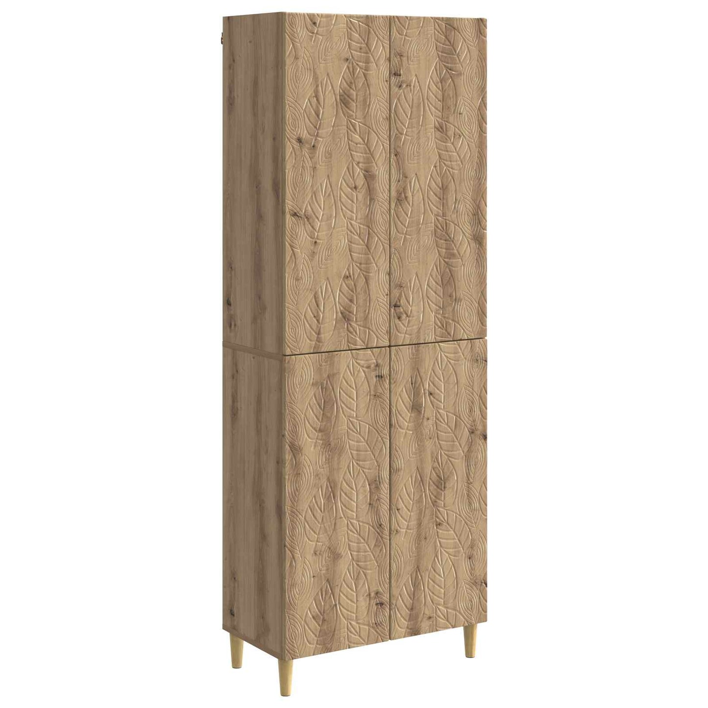 Schrankset 2 stk. Artisan-Eiche Holzwerkstoff
