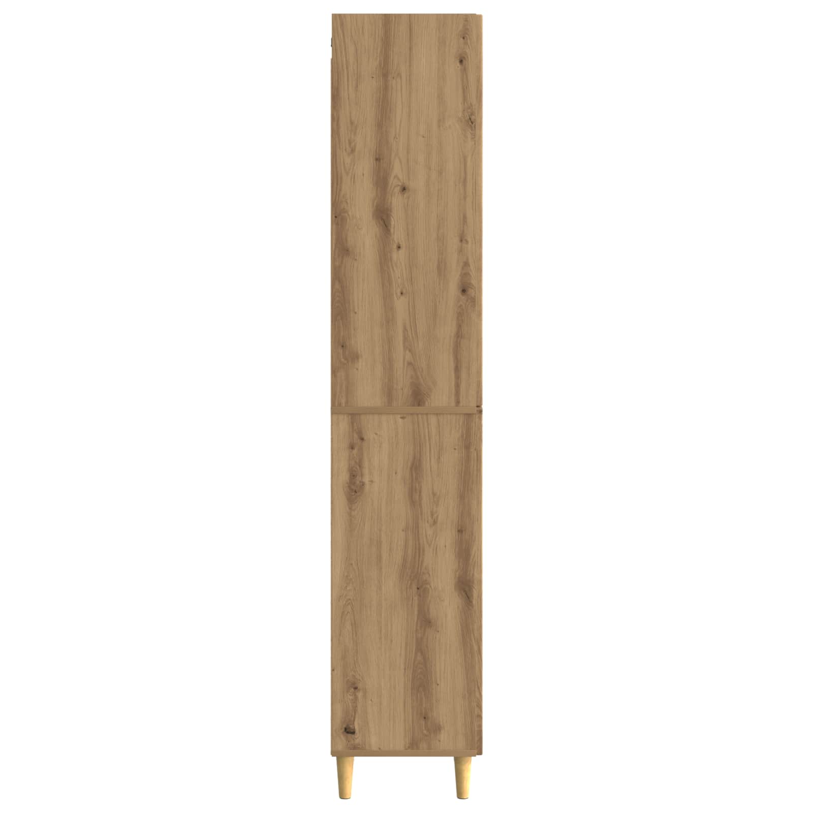 Schrankset 2 stk. Artisan-Eiche Holzwerkstoff