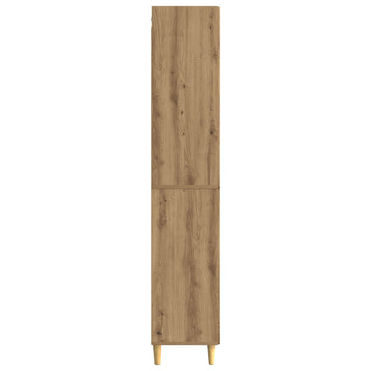 Schrankset 2 stk. Artisan-Eiche Holzwerkstoff