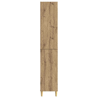 Schrankset 2 stk. Artisan-Eiche Holzwerkstoff