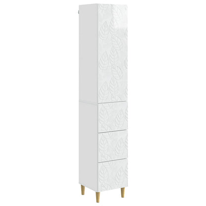 Schrankset 2 stk. 33 x 34,5 x 90 cm Holzwerkstoff