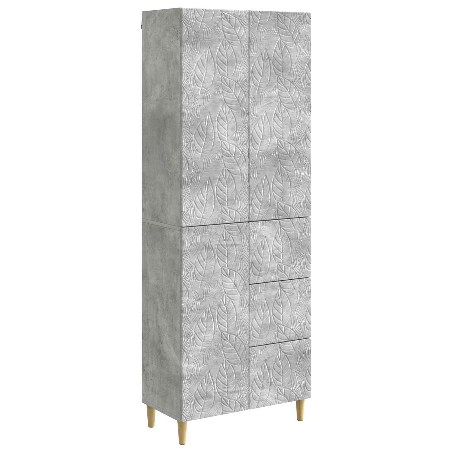 2 pcs Betongrau