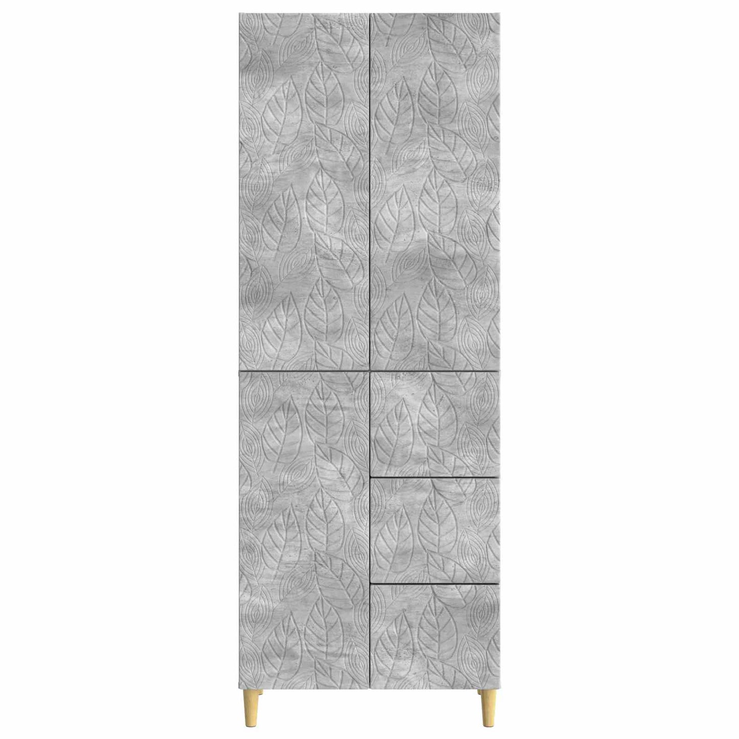 2 pcs Betongrau