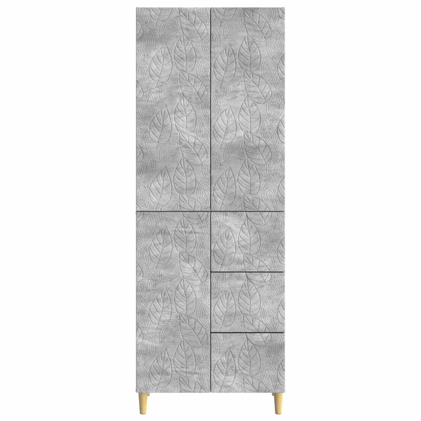 2 pcs Betongrau