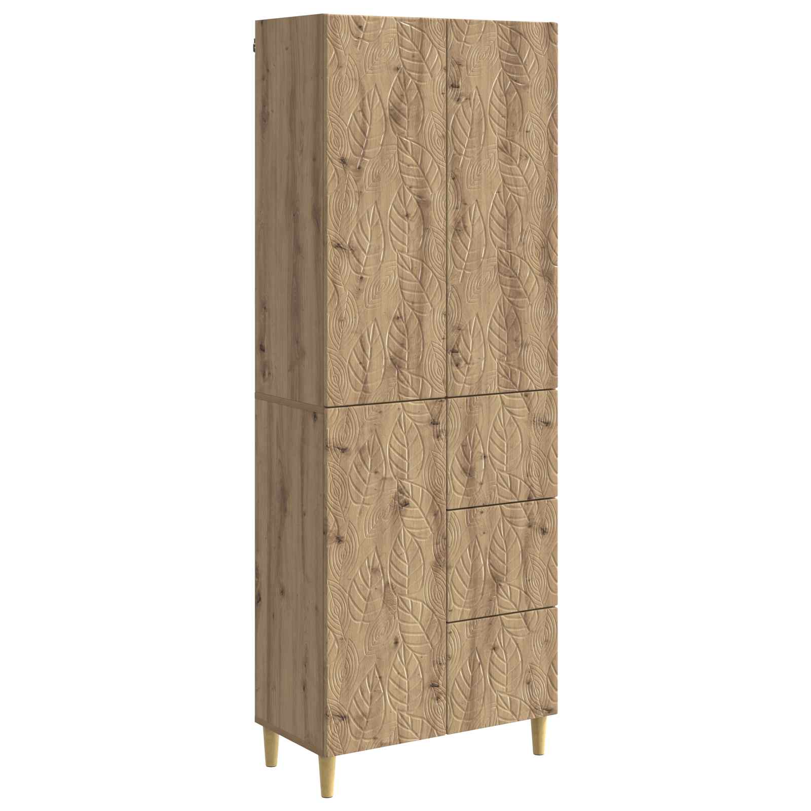 2 stk. Artisan-Eiche