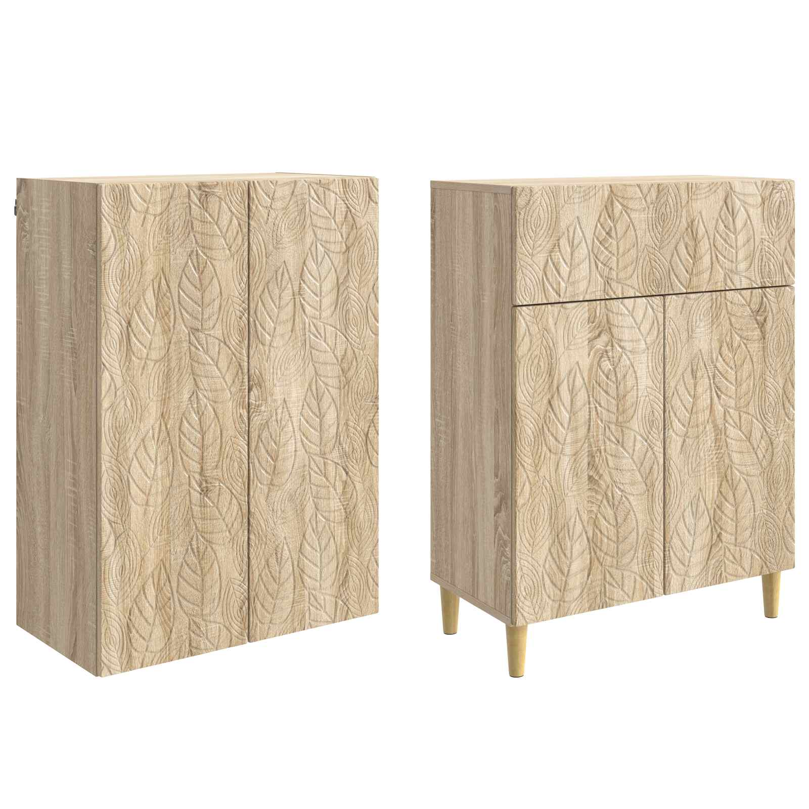 Schrankset 2 pcs Holzwerkstoff