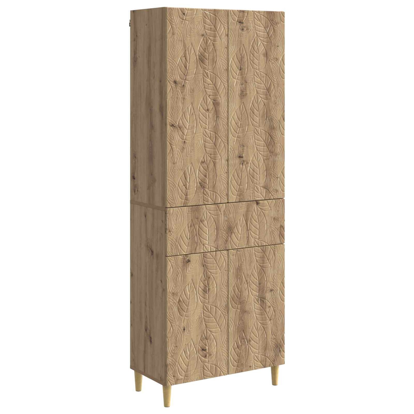 Schrankset 2 stk. Artisan-Eiche Holzwerkstoff