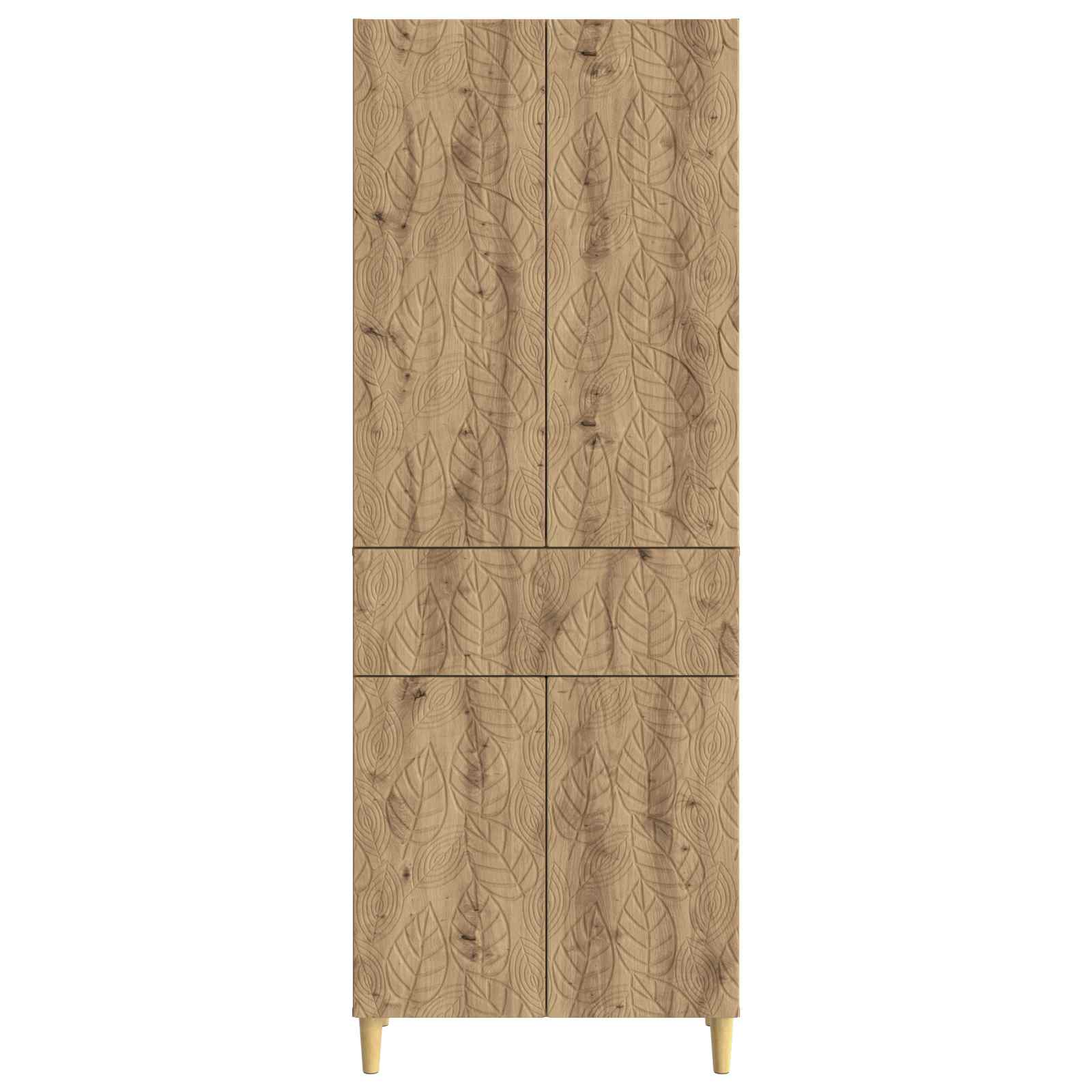 Schrankset 2 stk. Artisan-Eiche Holzwerkstoff