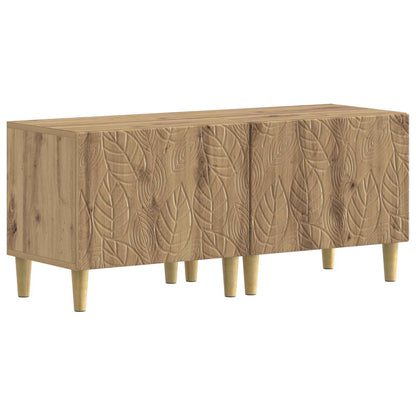 3-teiliges LED TV Regal DELFT Artisan-Eiche Holzwerkstoff