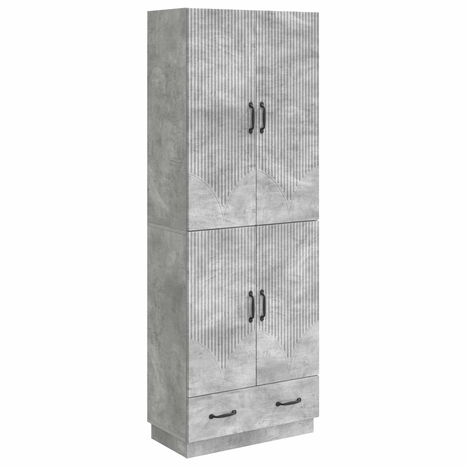 Schrankset 2 pcs Holzwerkstoff