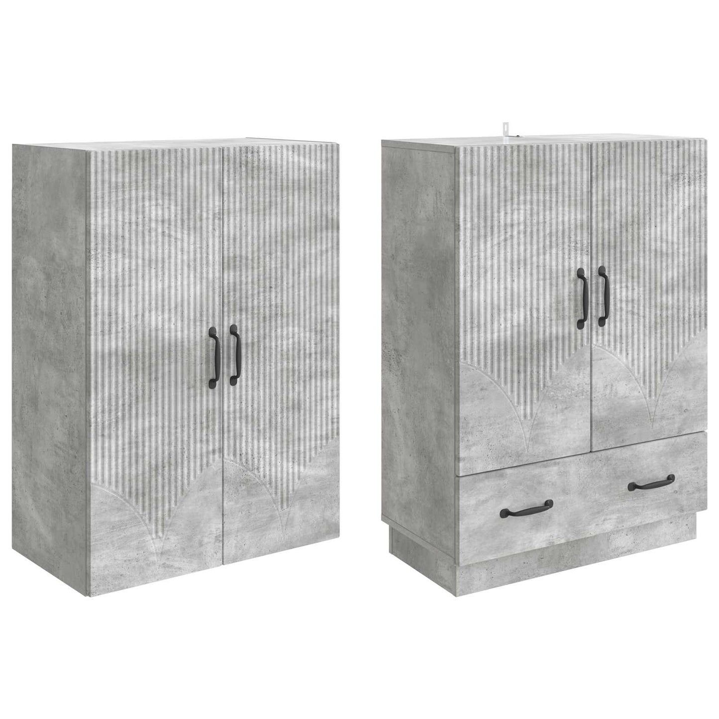 Schrankset 2 pcs Holzwerkstoff