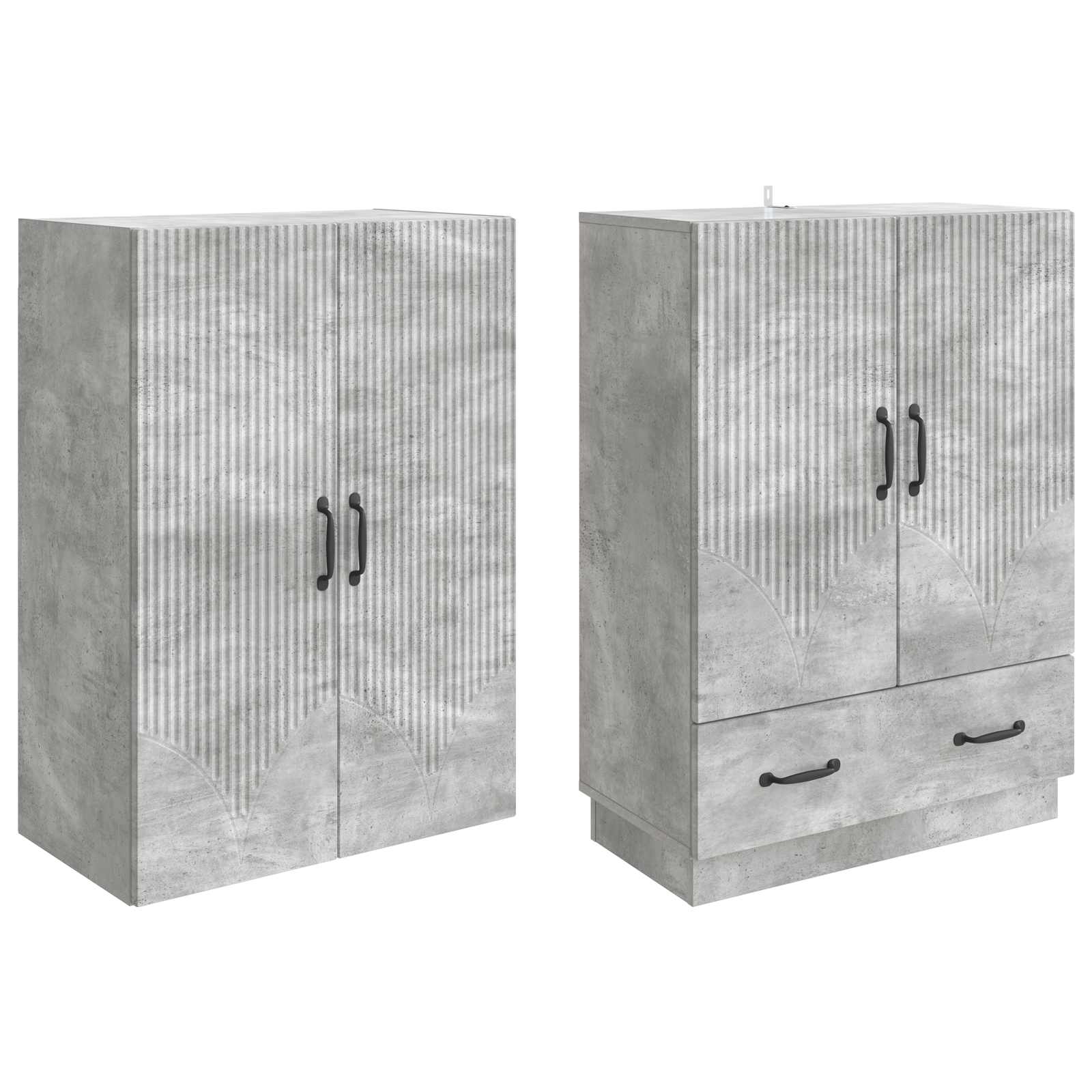 Schrankset 2 pcs Holzwerkstoff