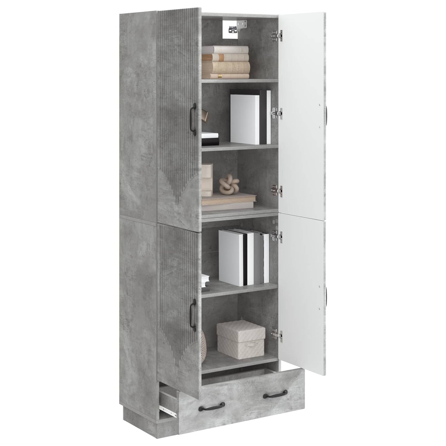 Schrankset 2 pcs Holzwerkstoff