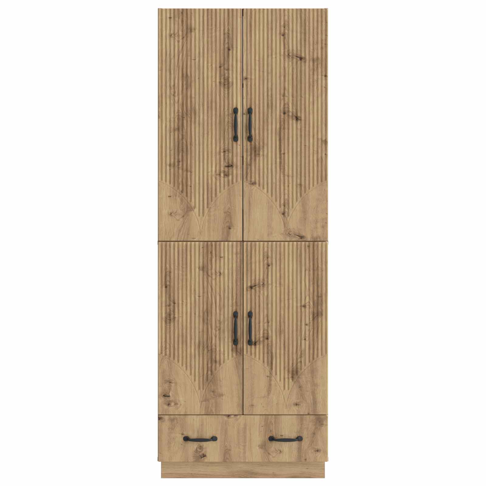 Schrankset 2 Stk. Artisan-Eiche Holzwerkstoff
