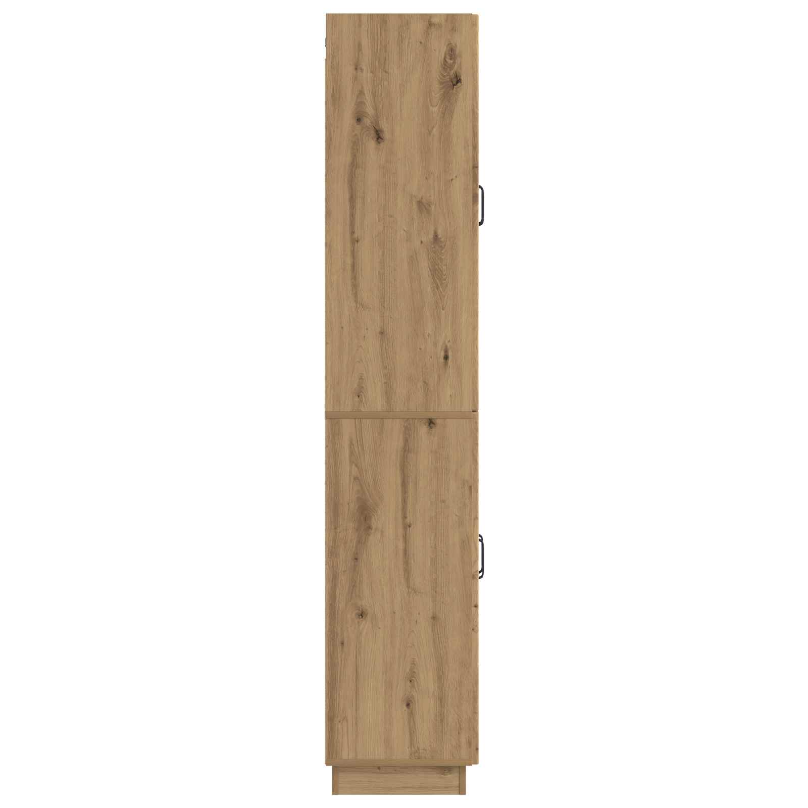 Schrankset 2 stk. Artisan-Eiche Holzwerkstoff