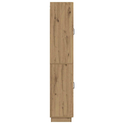 Schrankset 2 stk. Artisan-Eiche Holzwerkstoff