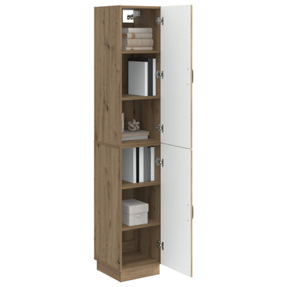 Schrankset 2 stk. Artisan-Eiche Holzwerkstoff