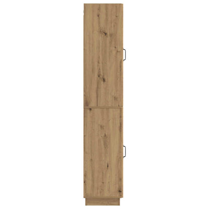 Schrankset 2 stk. Artisan-Eiche Holzwerkstoff
