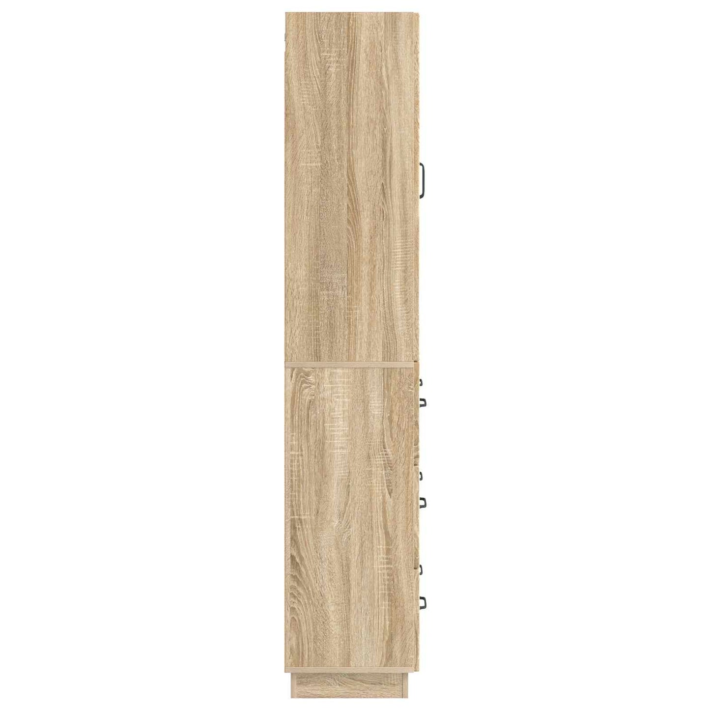Schrankset 2 stk. 66 x 34,5 x 87 cm Holzwerkstoff Sonoma-Eiche