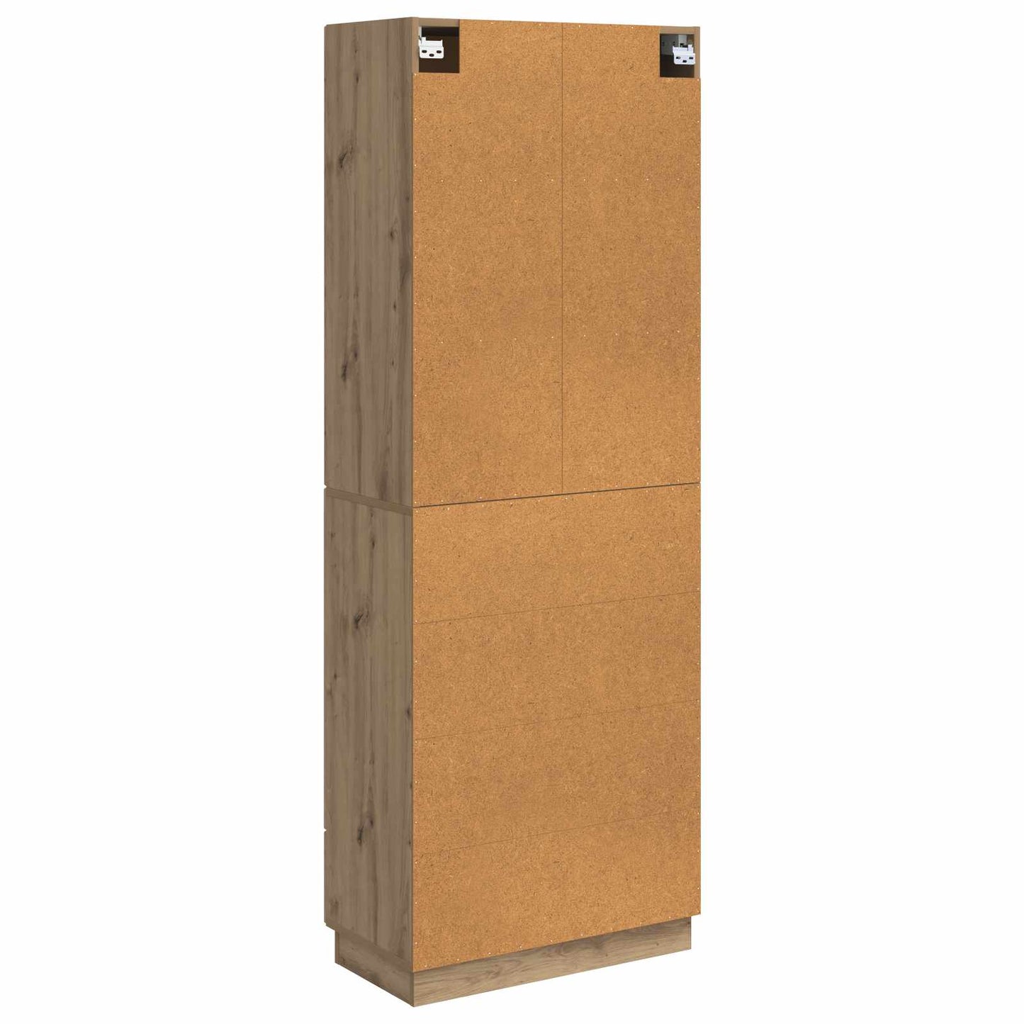 Schrankset 2 stk. 66 x 34,5 x 87 cm Holzwerkstoff Artisan-Eiche