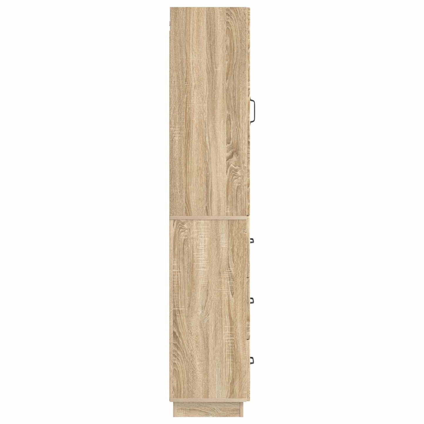 Schrankset 2 stk. 33 x 34,5 x 87 cm Holzwerkstoff Sonoma-Eiche