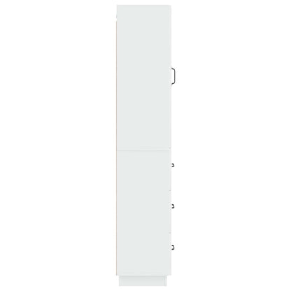 Schrankset 2 stk. 33 x 34,5 x 87 cm Holzwerkstoff