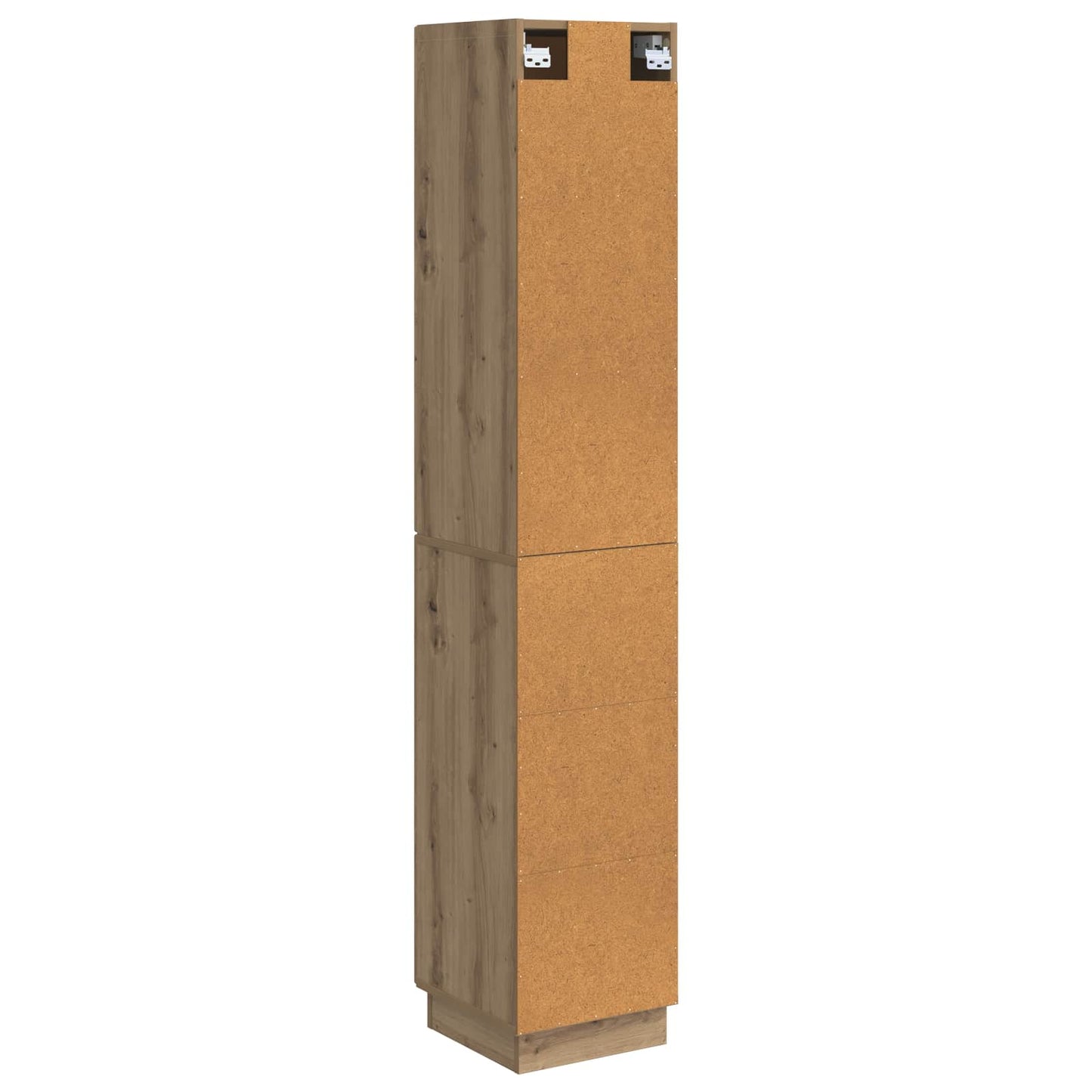 Schrankset 2 stk. 33 x 34,5 x 87 cm Holzwerkstoff Artisan-Eiche