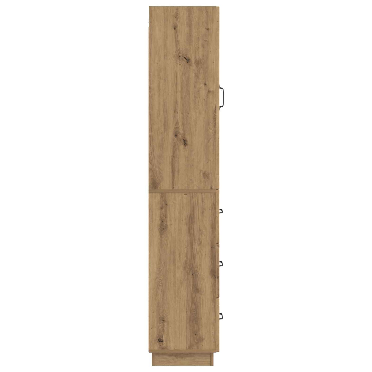 Schrankset 2 stk. 33 x 34,5 x 87 cm Holzwerkstoff Artisan-Eiche