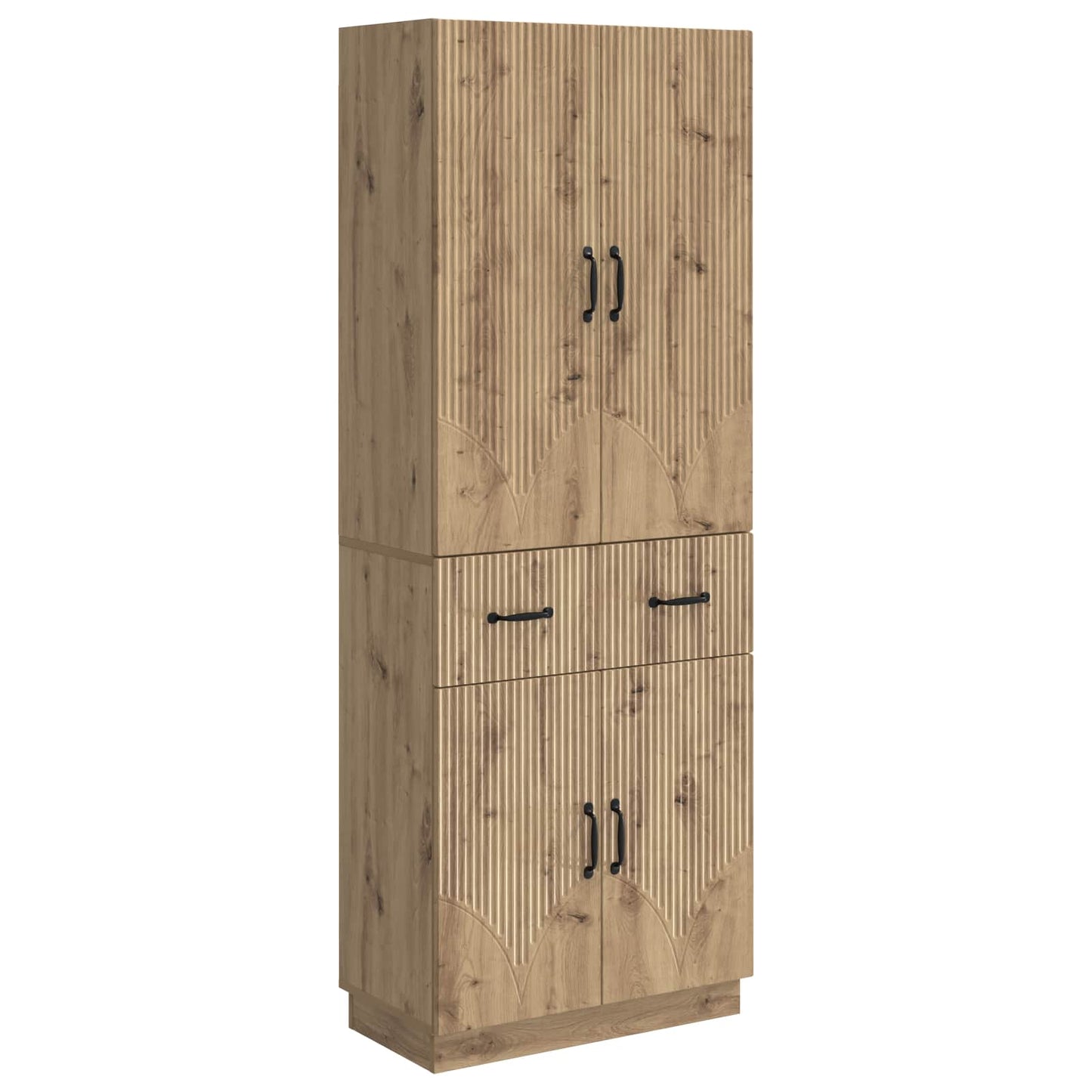 Schrankset 2 Stk. Artisan-Eiche Holzwerkstoff