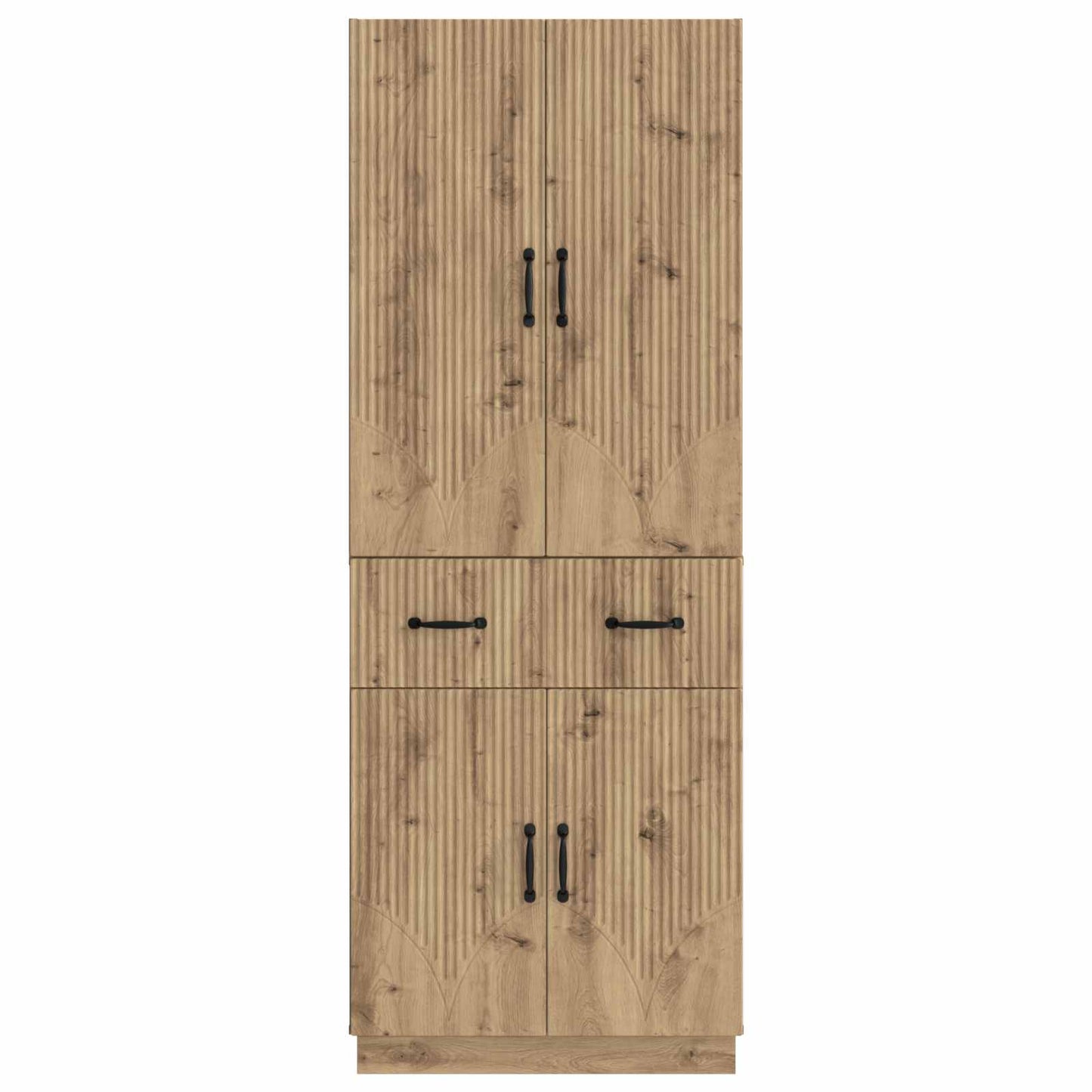 Schrankset 2 Stk. Artisan-Eiche Holzwerkstoff