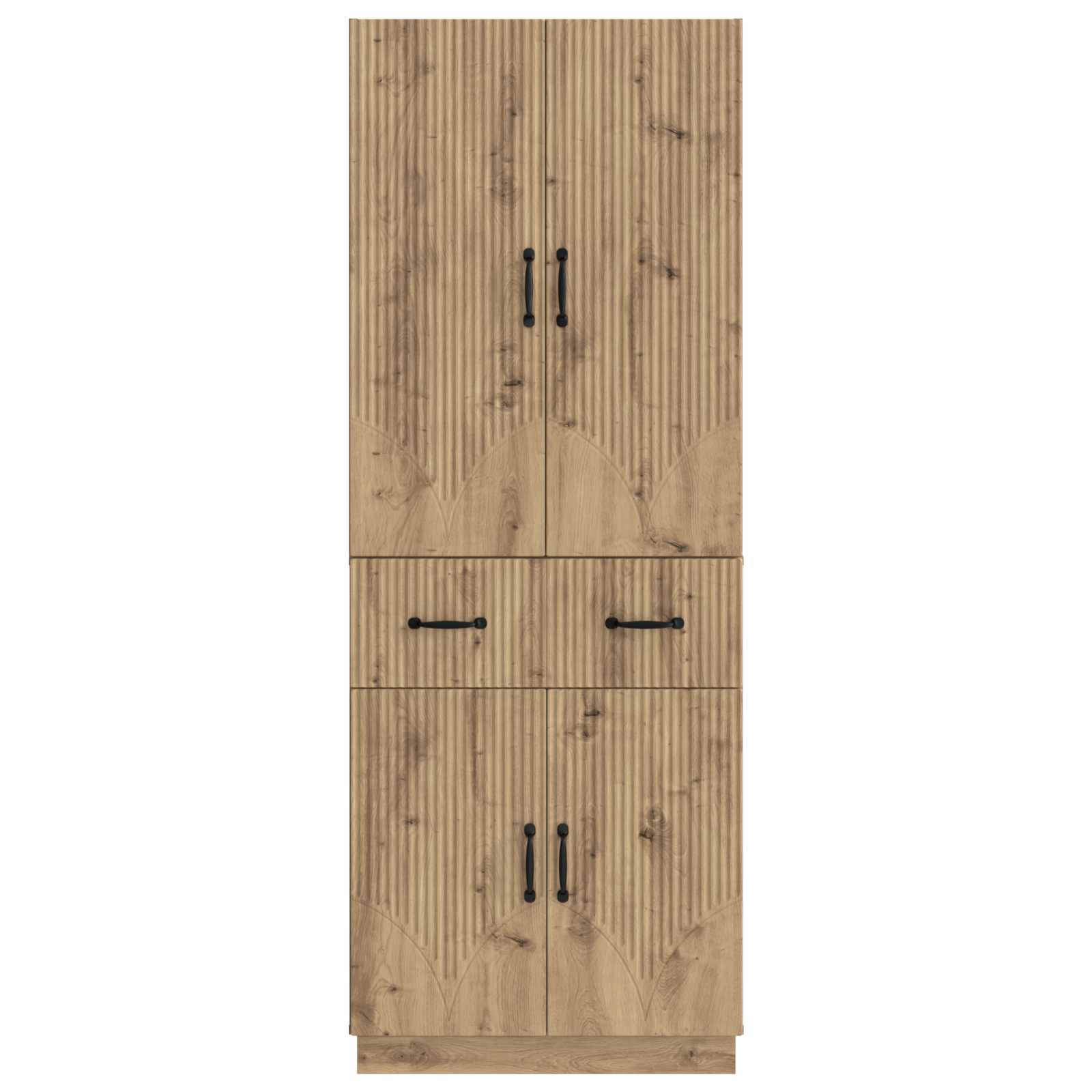 Schrankset 2 Stk. Artisan-Eiche Holzwerkstoff
