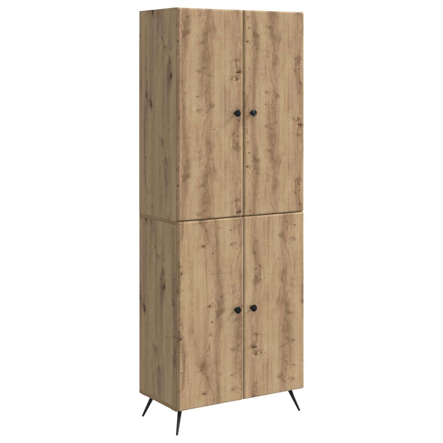 Schrankset 2 stk. Artisan-Eiche Holzwerkstoff