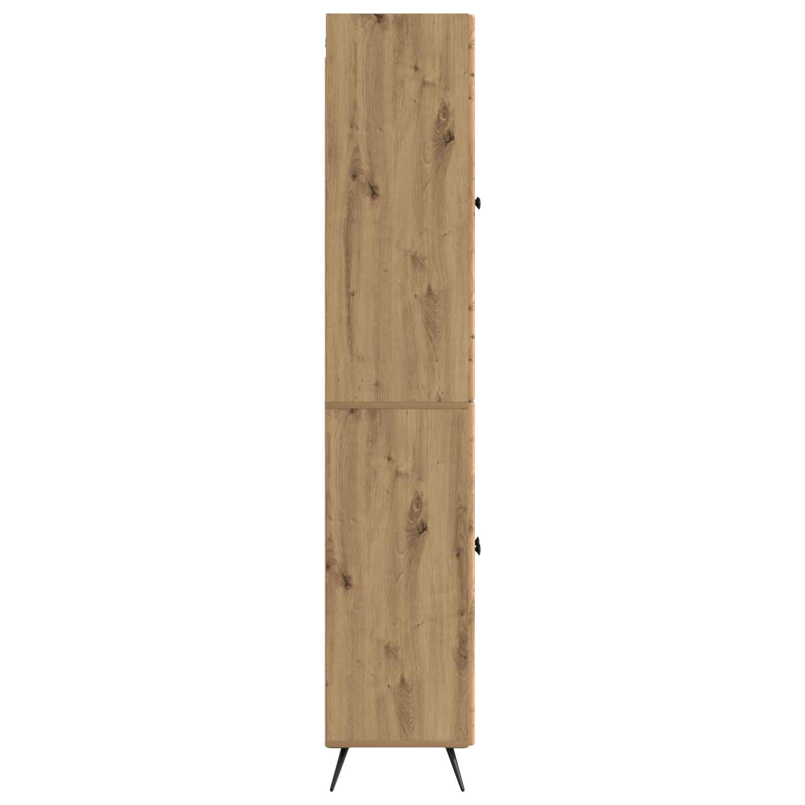 Schrankset 2 stk. Artisan-Eiche Holzwerkstoff
